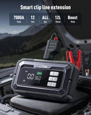 UTRAI 7000A Car Jump Starter with Air Compressor &  OBD Diagnosis & Power Bank All-in-One  Car Battery Emergency Boosters