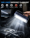 UTRAI 7000A Car Jump Starter with Air Compressor &  OBD Diagnosis & Power Bank All-in-One  Car Battery Emergency Boosters